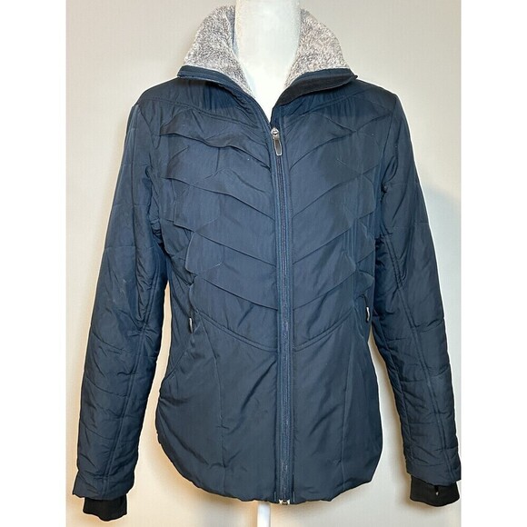 Columbia Kaleidaslope Omni Heat Puffer Jacket Women’s Medium - Picture 1 of 11